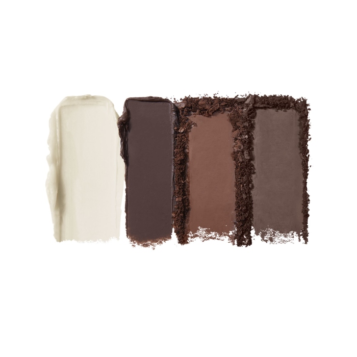 Elf, BITE-SIZE BROW Pallet- Dark brown 
 ايلف، باليت حواجب حجم صغير -بني غامق